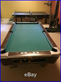 Valley pool table 88 1 piece slate