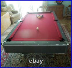 Very Nice, Low Use Slate Pool Table by Imperial, ELIMINATOR & Mizerak Ques