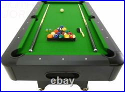 Viavito PT200 6ft Pool Table 6 ft, Black/Green