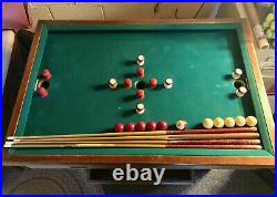Vintage 1950's Exhibit's 3-hole skill bumper pool