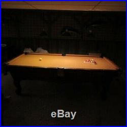 Vintage 1969 Orleans by Brunswick Pool Table 48 X 93