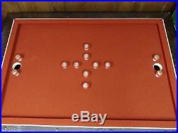 Vintage 1970's Bumper Pool Table-Felt Table- Balls included-Very Good Condition