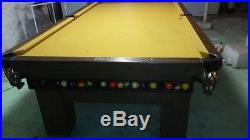Vintage 9Ft Brunswick Balke Collender Billiards Table