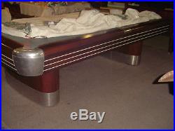 Vintage/Antique Brunswick Billiards Anniversary Pool Table 8 Foot