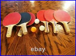 Vintage Bar Billiards Table And Ping Pong Attachments Pick Up Only