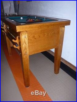 Vintage Billiardette Pool Table 1930s Coin Op