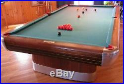 Vintage Brunswick 5 x 10 Foot Anniversary Billiard Snooker Table