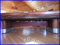 Vintage Brunswick 5 x 10 Foot Anniversary Billiard Snooker Table