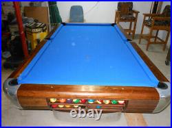 Vintage Brunswick 8 foot Anniversary Pool Table