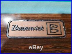 Vintage Brunswick AR-6100 Gold Crown Pool Table