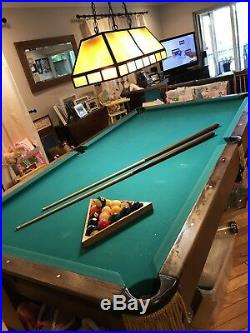 Vintage Brunswick-Balke-Collender Billiard/Pool Table Local Pick up only