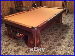Vintage Brunswick Balke Collender Pool Table 1930s
