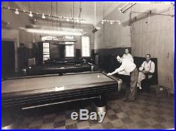 Vintage Brunswick Billiards 8' Anniversary Pool Table Mid Century Modern
