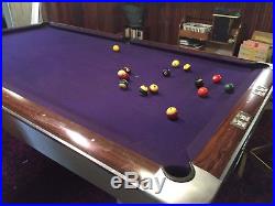 Vintage Brunswick Championship Pool Table