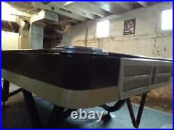 Vintage Brunswick Viscount 8 foot Pool Table