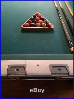 Vintage Brunswick pool table bundle