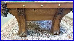 Vintage POOL TABLE Phister Brunswick, Balke, Collender Co
