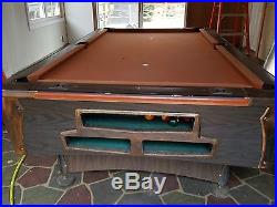 Vintage Pool Table For Sale Copper Details Are Exquisit