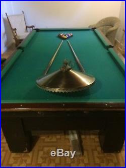 Vintage Pool Table with all accessories