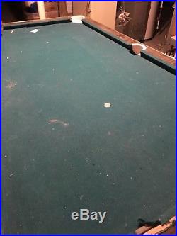 Vintage full size Billiard Pool Table 100 by 55