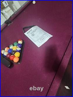 Viper 7 Pool Table (FatCat) With Pool Stick Holder / Table Win And Lose keeper