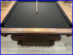 Vitalie 8' Pro Pool Table in good condition, pre-owned