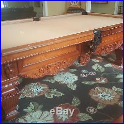 Vitalie Lord Nelson Eight Foot Pool Table