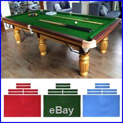 Worsted Pool Table Felt 7 /8 Foot Billiard Snooker Table Cloth Side Strips